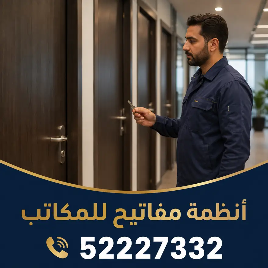 نظام مفاتيح لأبواب المكاتب في الكويت بصلاحيات محددة